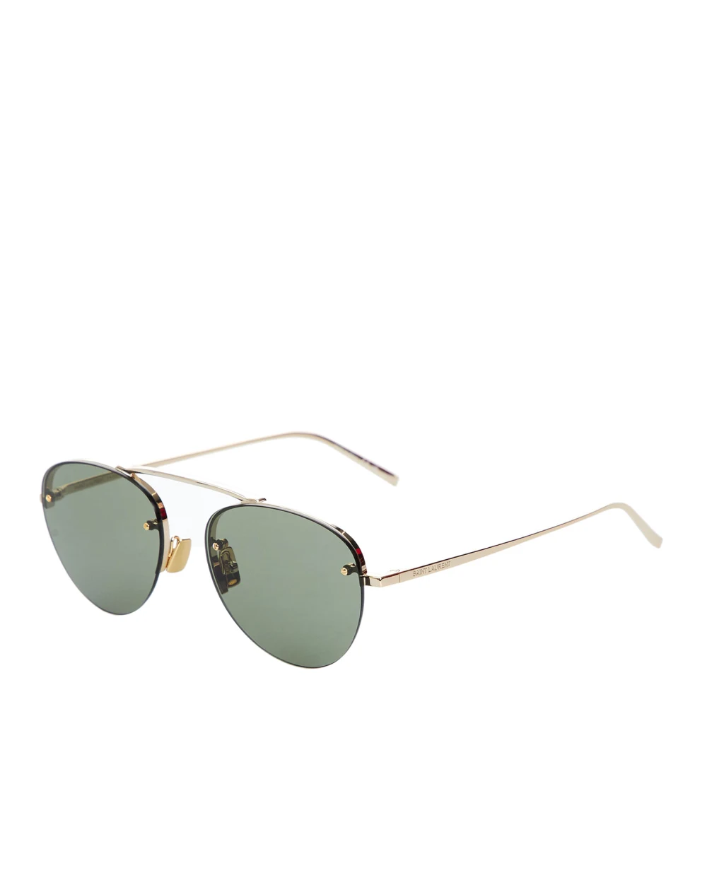 Солнцезащитные очки Saint Laurent SL 575-003, золотой цвет • Купить в интернет-магазине Kameron