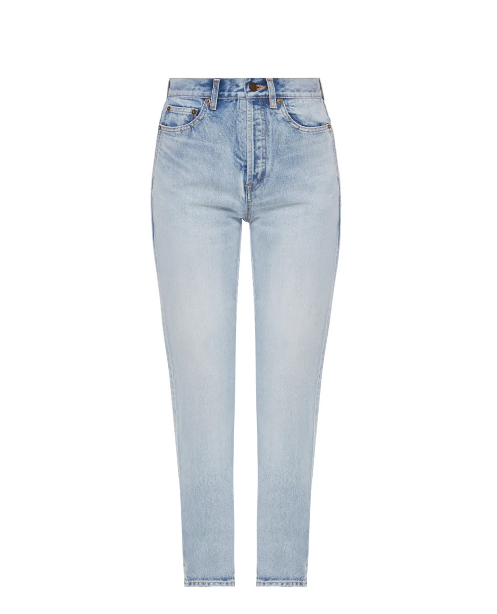 Джинсы Saint Laurent 614443-Y35AC, голубой цвет • Купить в интернет-магазине Kameron