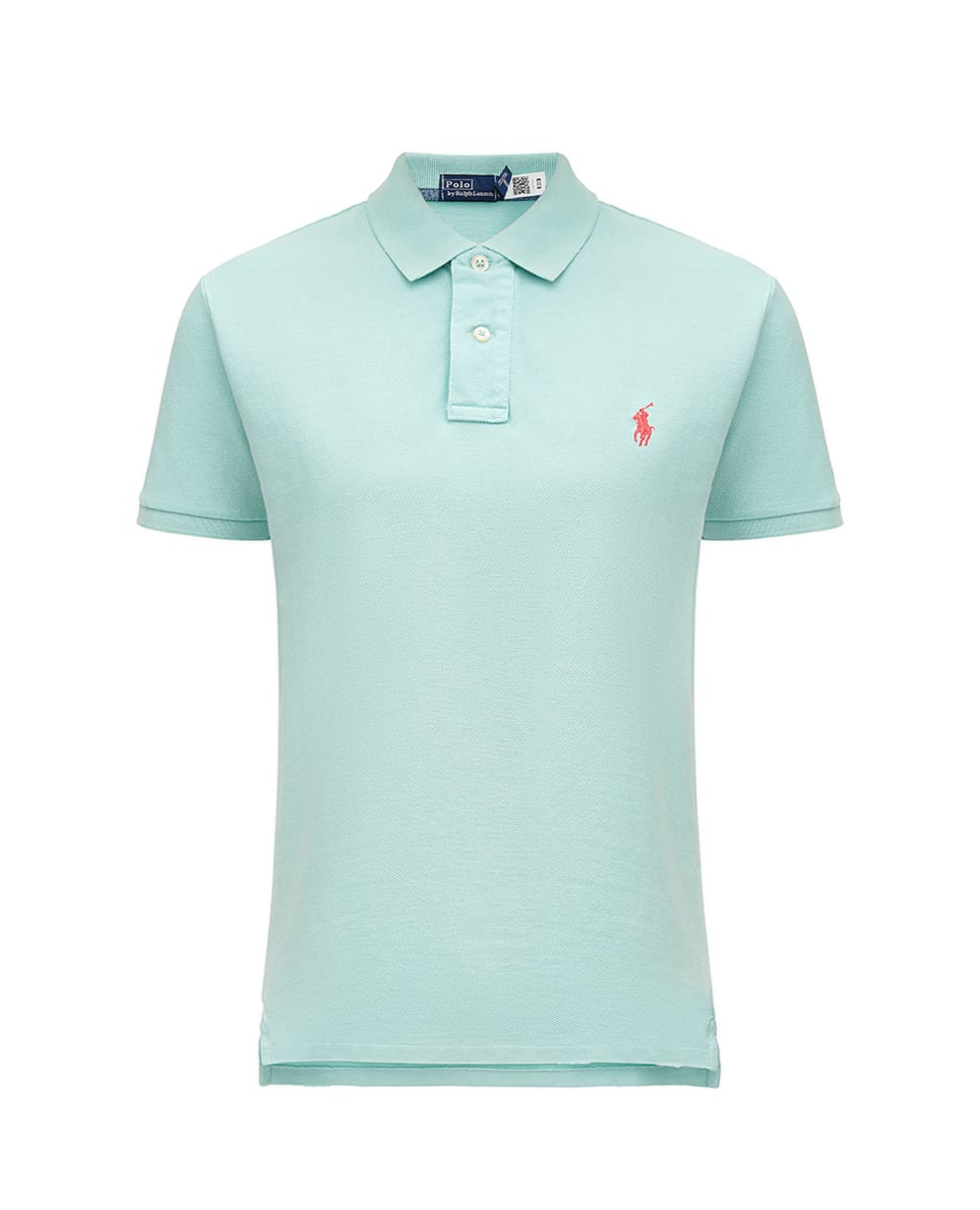 Поло Polo Ralph Lauren 211935587003, бирюзовый цвет • Купить в интернет-магазине Kameron