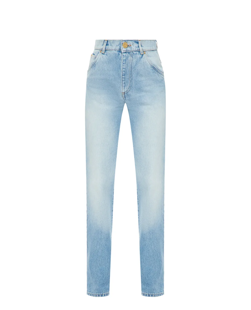 Джинси Balmain AF1ML045DC99, блакитний колір • Купити в інтернет-магазині Kameron
