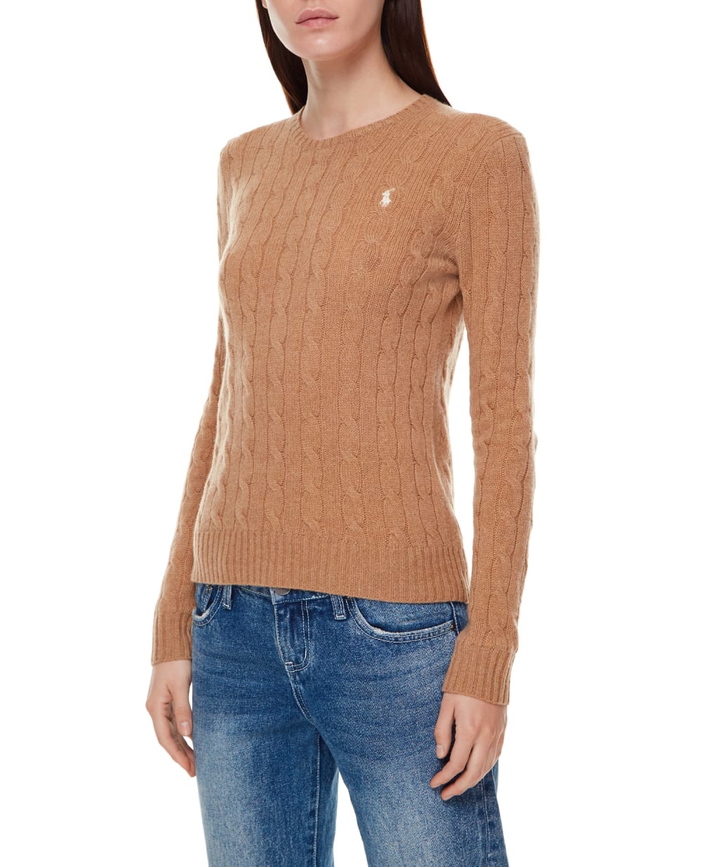 Шерстяной джемпер Polo Ralph Lauren 211525764078, бежевый цвет • Купить в интернет-магазине Kameron