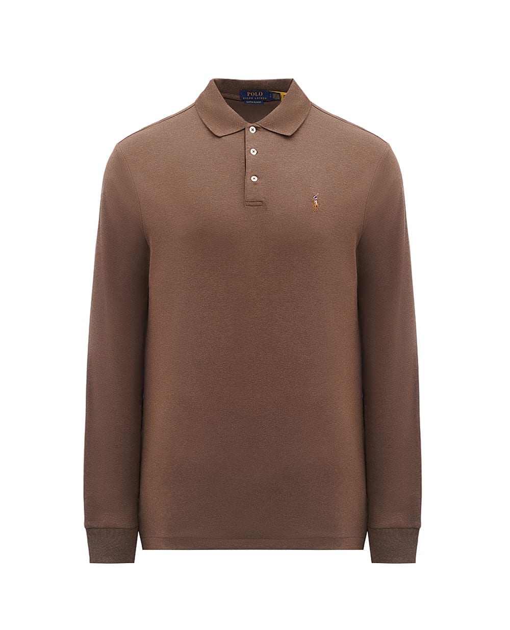 Поло Polo Ralph Lauren 710671785048, коричневый цвет • Купить в интернет-магазине Kameron