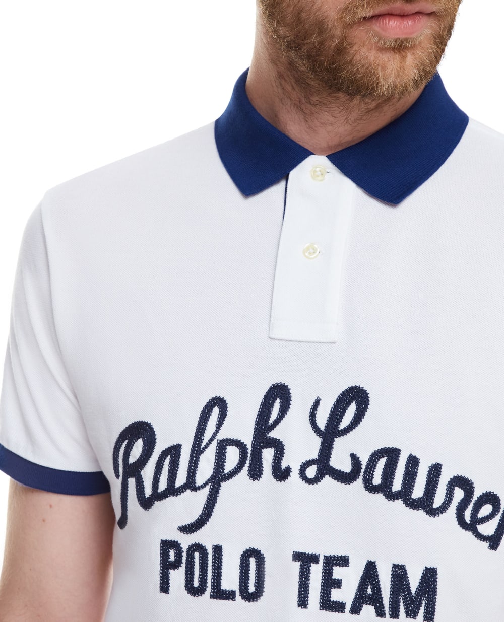Поло Polo Ralph Lauren 710835794001, белый цвет • Купить в интернет-магазине Kameron