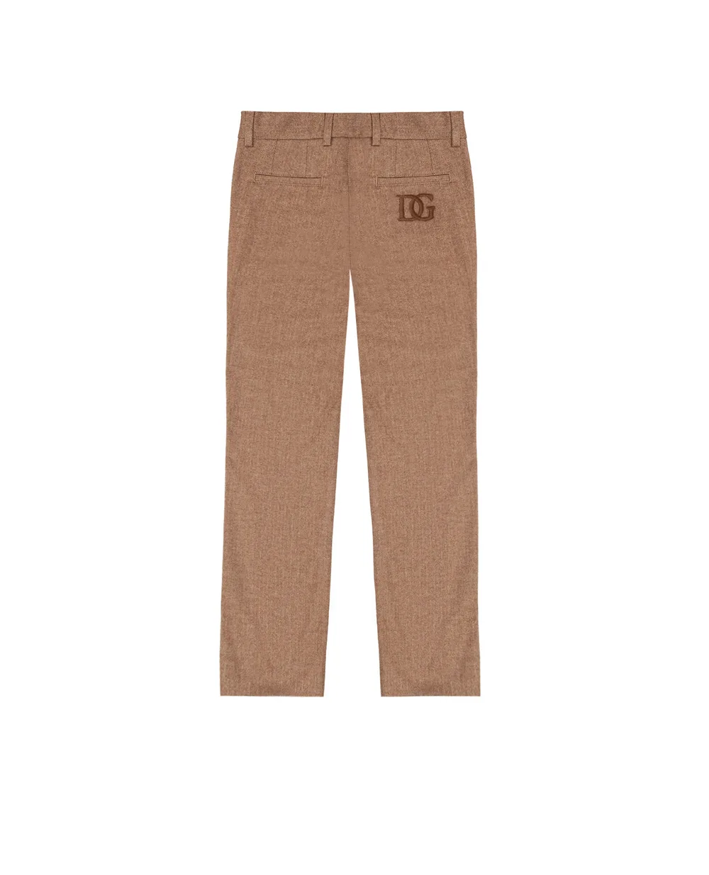Детские брюки Dolce&Gabbana Kids L42P83-G7XLF-S, коричневый цвет • Купить в интернет-магазине Kameron