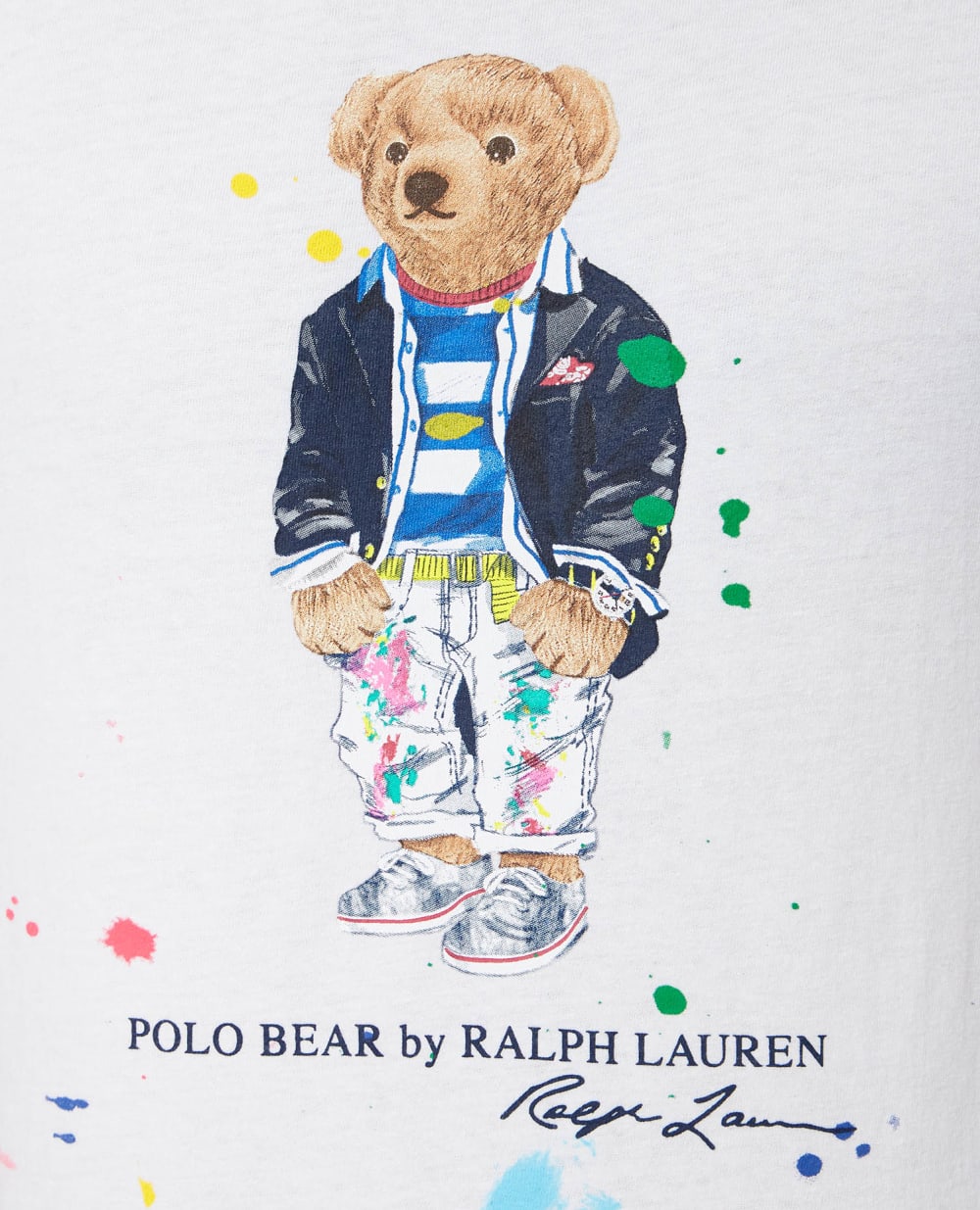 Футболка Polo Ralph Lauren 710858031001, белый цвет • Купить в интернет-магазине Kameron