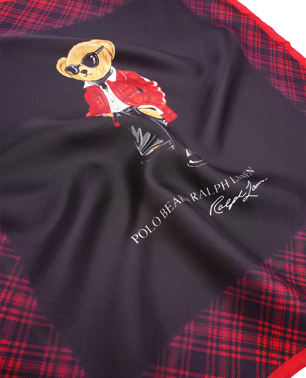Платок Polo Bear Polo Ralph Lauren 455931403001, темно-синий цвет • Купить в интернет-магазине Kameron