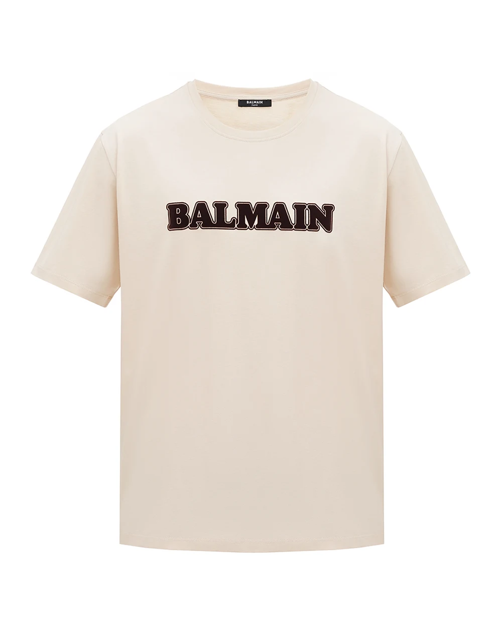 Футболка Balmain BH0EG000BC52, бежевый цвет • Купить в интернет-магазине Kameron