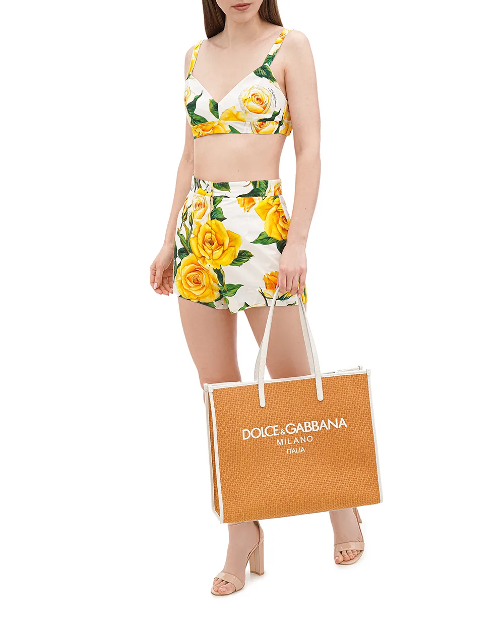 Сумка Dolce&Gabbana Milano Dolce&Gabbana BB2274-AS525, бежевый цвет • Купить в интернет-магазине Kameron