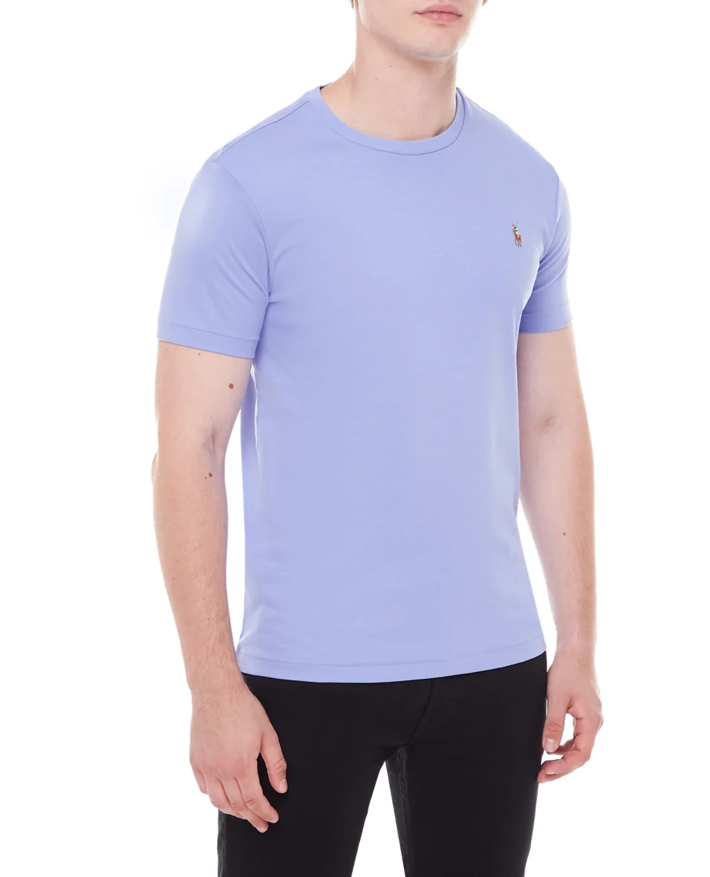 Футболка Polo Ralph Lauren 710740727065, сиреневый цвет • Купить в интернет-магазине Kameron