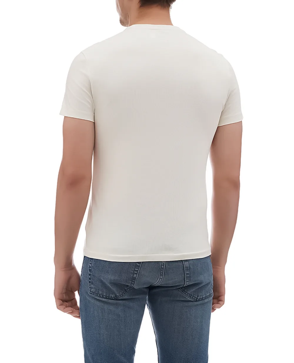 Футболка Polo Ralph Lauren 710671438350, кремовый цвет • Купить в интернет-магазине Kameron