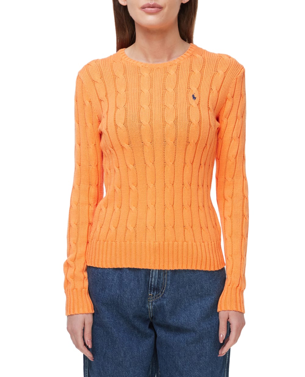 Джемпер Polo Ralph Lauren 211891640008, оранжевый цвет • Купить в интернет-магазине Kameron