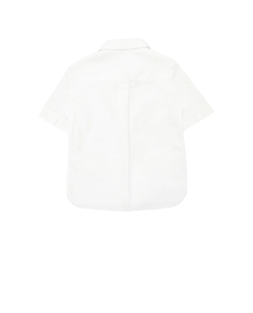 Детская блуза Dolce&Gabbana Kids L52S02-FU5MQ-S, белый цвет • Купить в интернет-магазине Kameron