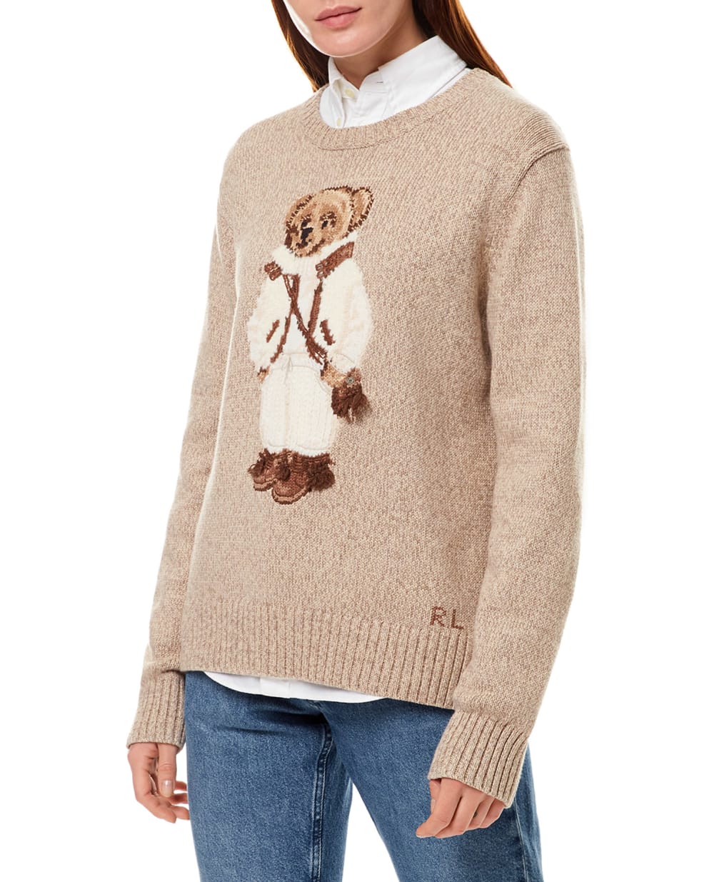 Свитер Polo Ralph Lauren 211847034001, бежевый цвет • Купить в интернет-магазине Kameron