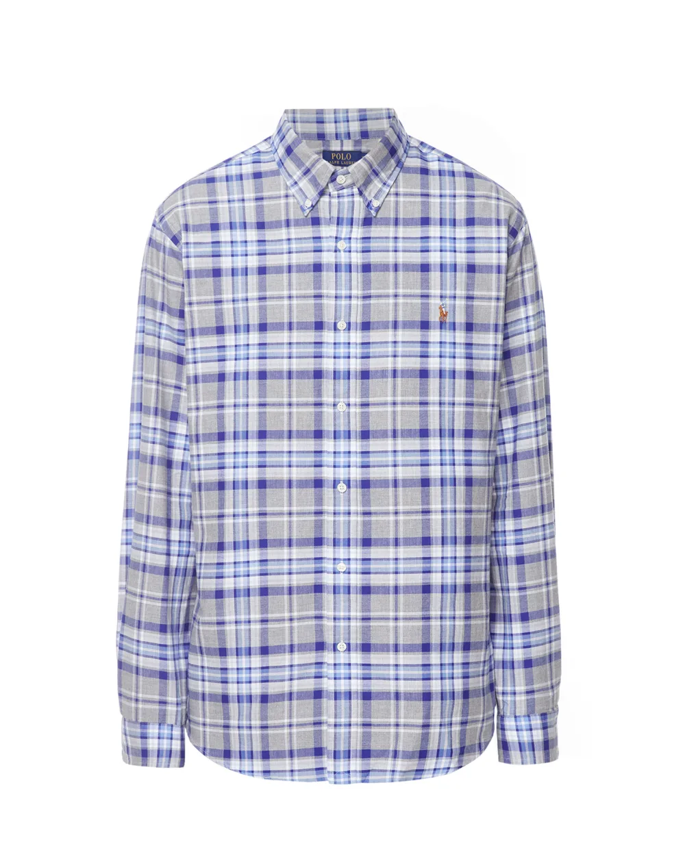 Рубашка Polo Ralph Lauren 710873149001, синий цвет • Купить в интернет-магазине Kameron