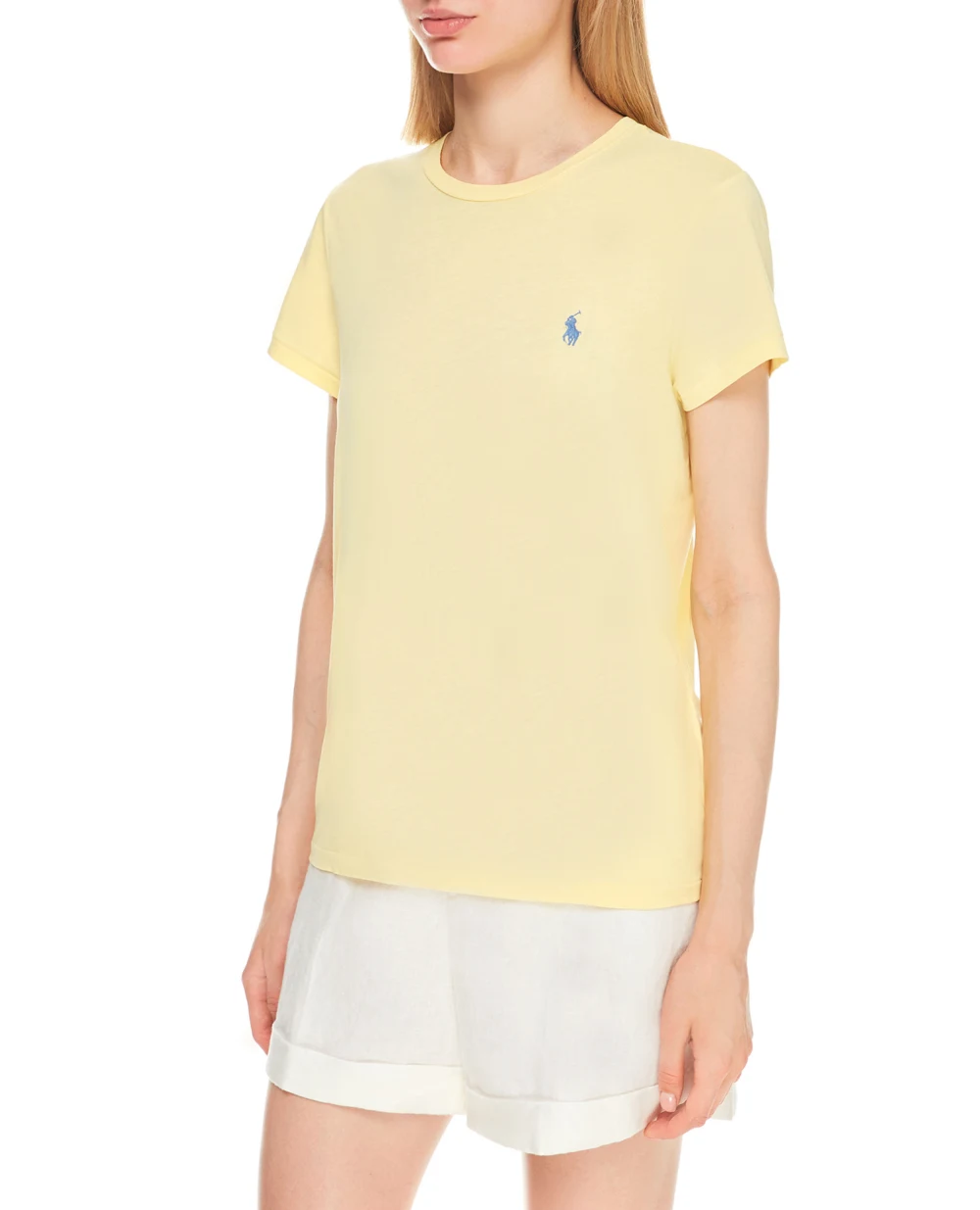 Футболка Polo Ralph Lauren 211734144044, желтый цвет • Купить в интернет-магазине Kameron