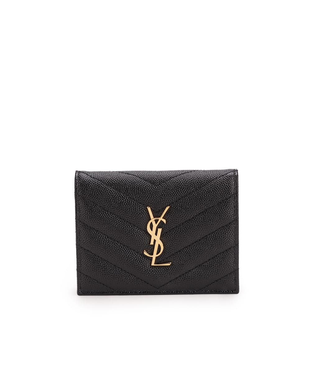 Кошелек Saint Laurent 668290-BOWA1, черный цвет • Купить в интернет-магазине Kameron