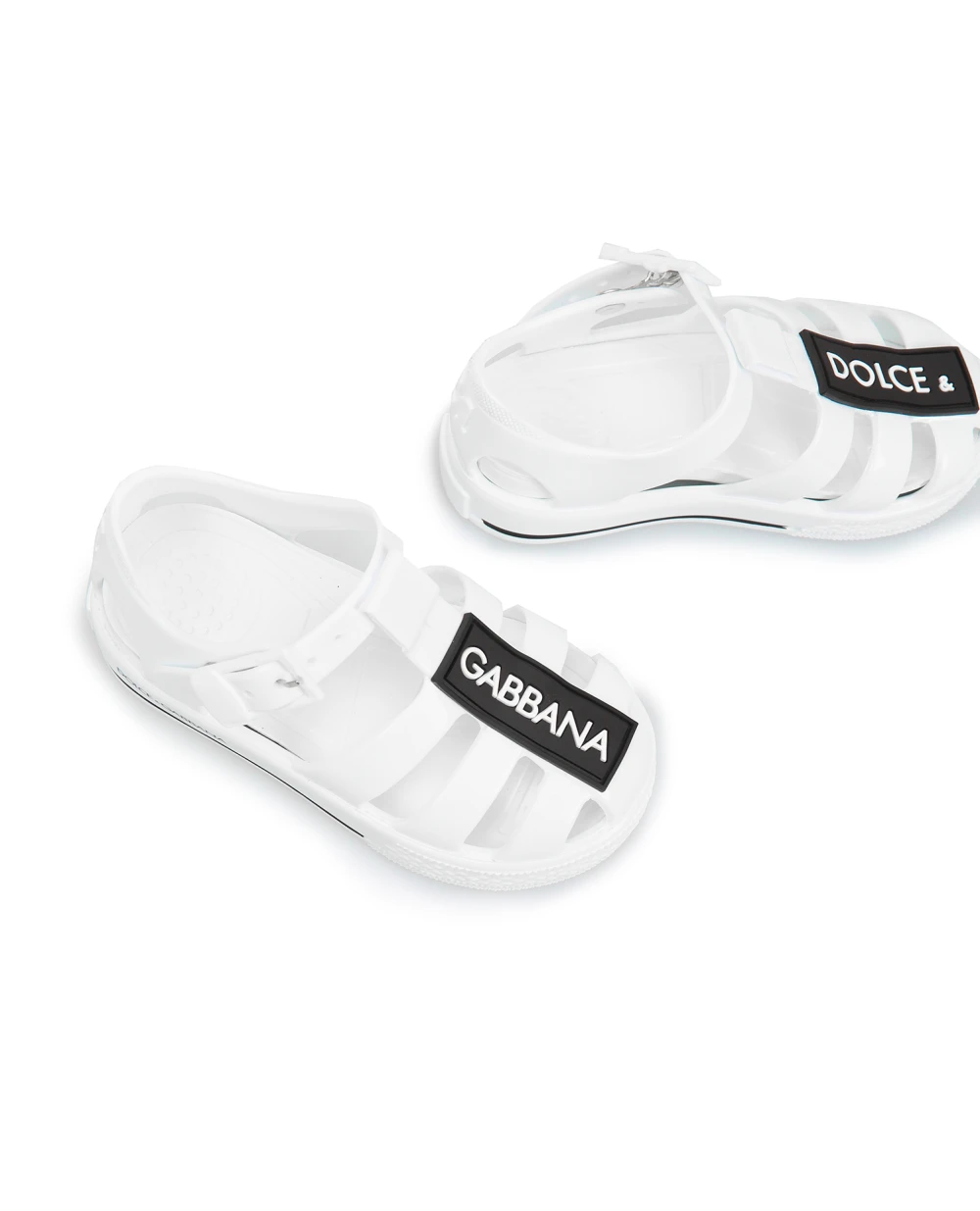 Сандалии Dolce&Gabbana Kids DN0115-AK498-, белый цвет • Купить в интернет-магазине Kameron