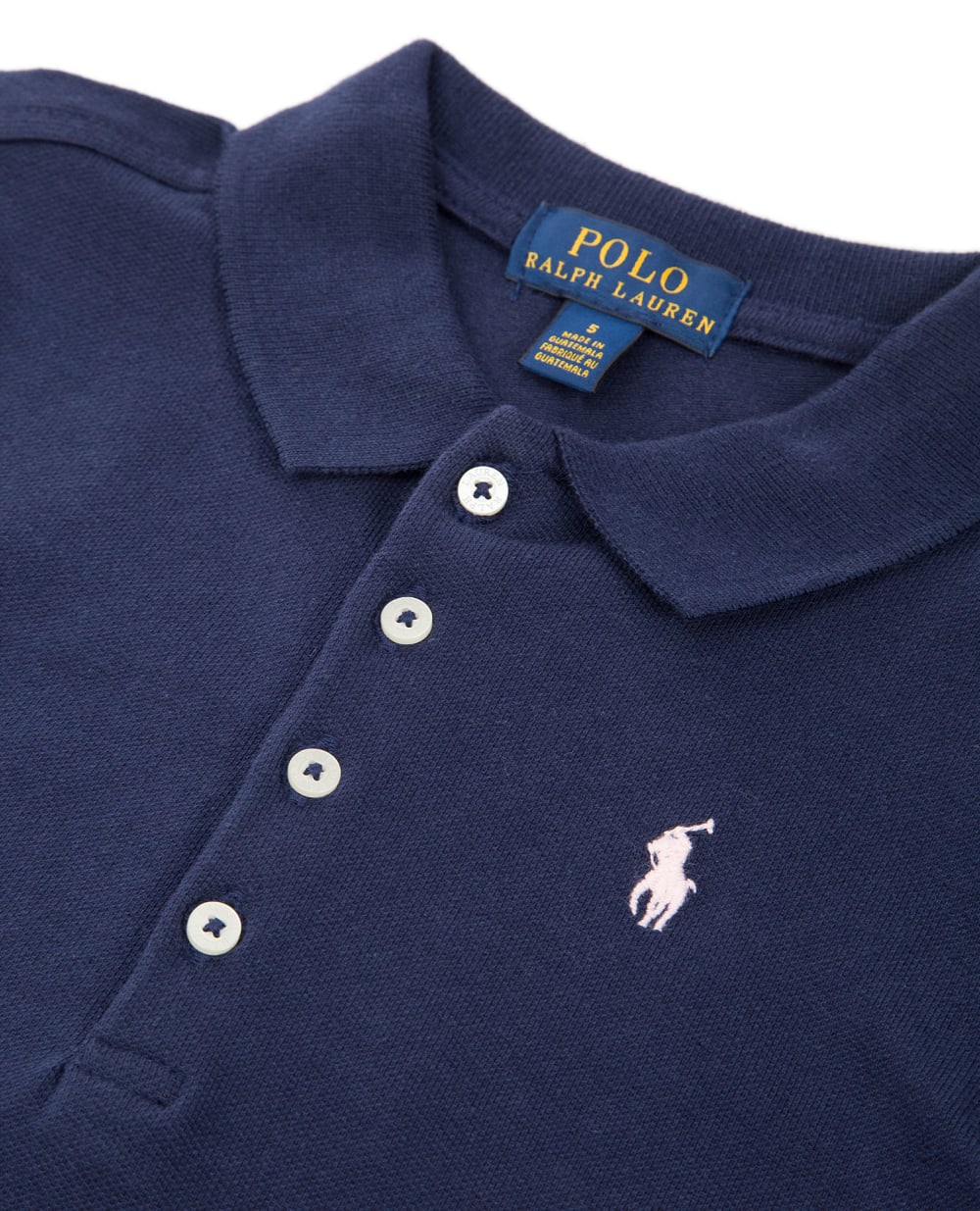 Детское поло Polo Ralph Lauren Kids 313573242008, темно-синий цвет • Купить в интернет-магазине Kameron