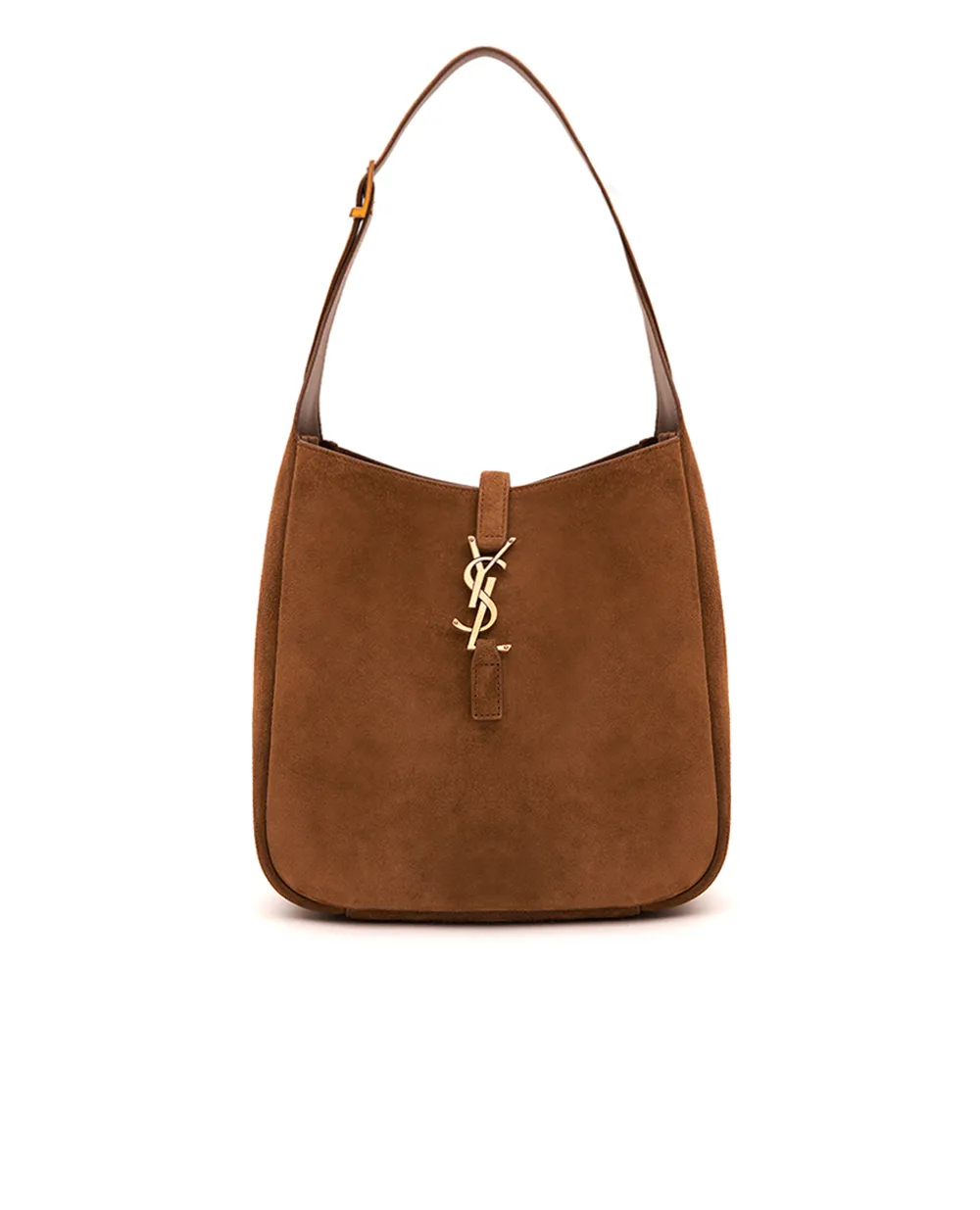 Сумка Le 5 À 7 smail Saint Laurent 713938-1U80W, коричневый цвет • Купить в интернет-магазине Kameron