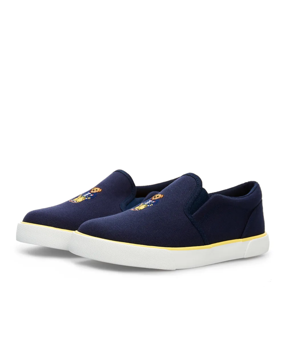Слипоны Polo Ralph Lauren Kids RF103067-T, синий цвет • Купить в интернет-магазине Kameron