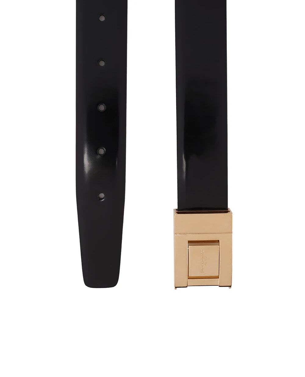Ремень Saint Laurent 658517-AACUU, черный цвет • Купить в интернет-магазине Kameron