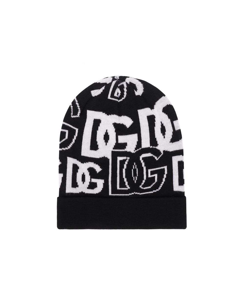 Детская шапка Dolce&Gabbana Kids LBKH81-JBVV9, черный цвет • Купить в интернет-магазине Kameron