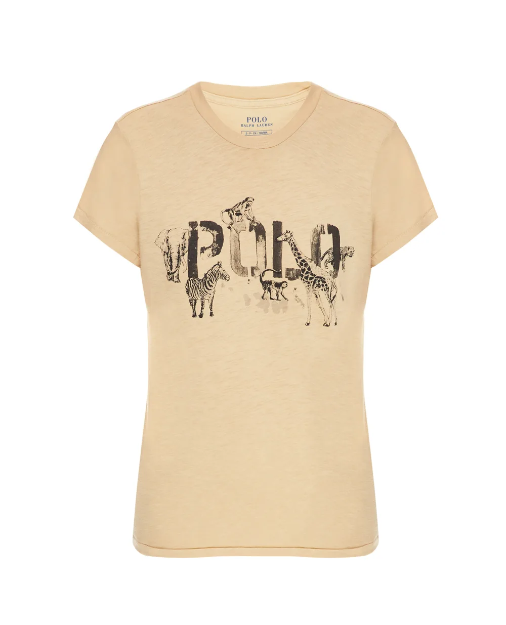 Футболка Polo Ralph Lauren 211839184001, бежевый цвет • Купить в интернет-магазине Kameron