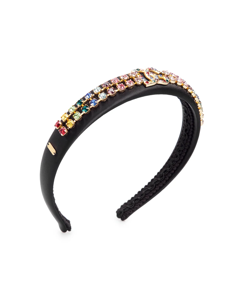 Обруч Dolce&Gabbana Kids WHO2J3-W1111, черный цвет • Купить в интернет-магазине Kameron