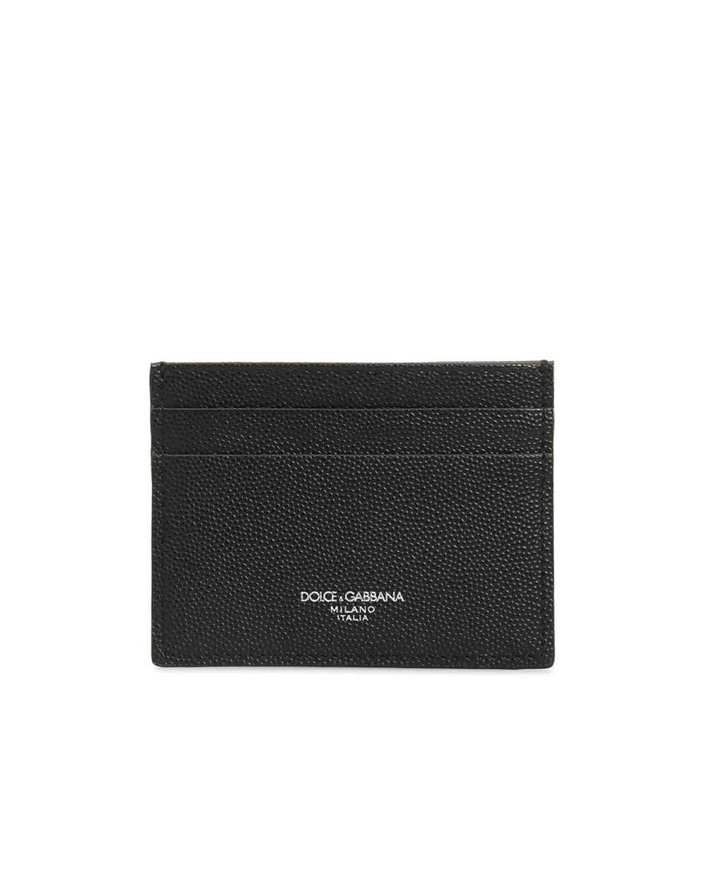 Кожаная визитница Dolce&Gabbana BP0330-AZ601, черный цвет • Купить в интернет-магазине Kameron