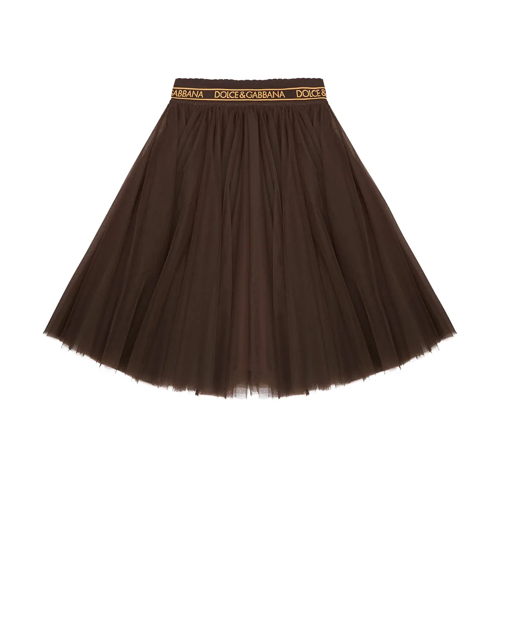 Юбка Dolce&Gabbana Kids L53I74-HLMSY-S, коричневый цвет • Купить в интернет-магазине Kameron