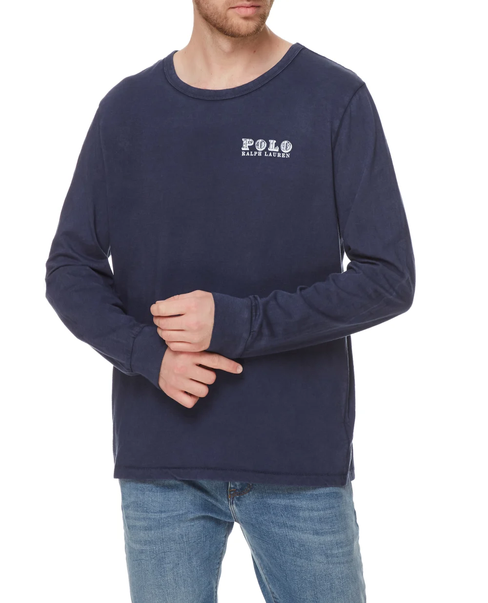 Лонгслив Polo Ralph Lauren 710850538003, синий цвет • Купить в интернет-магазине Kameron