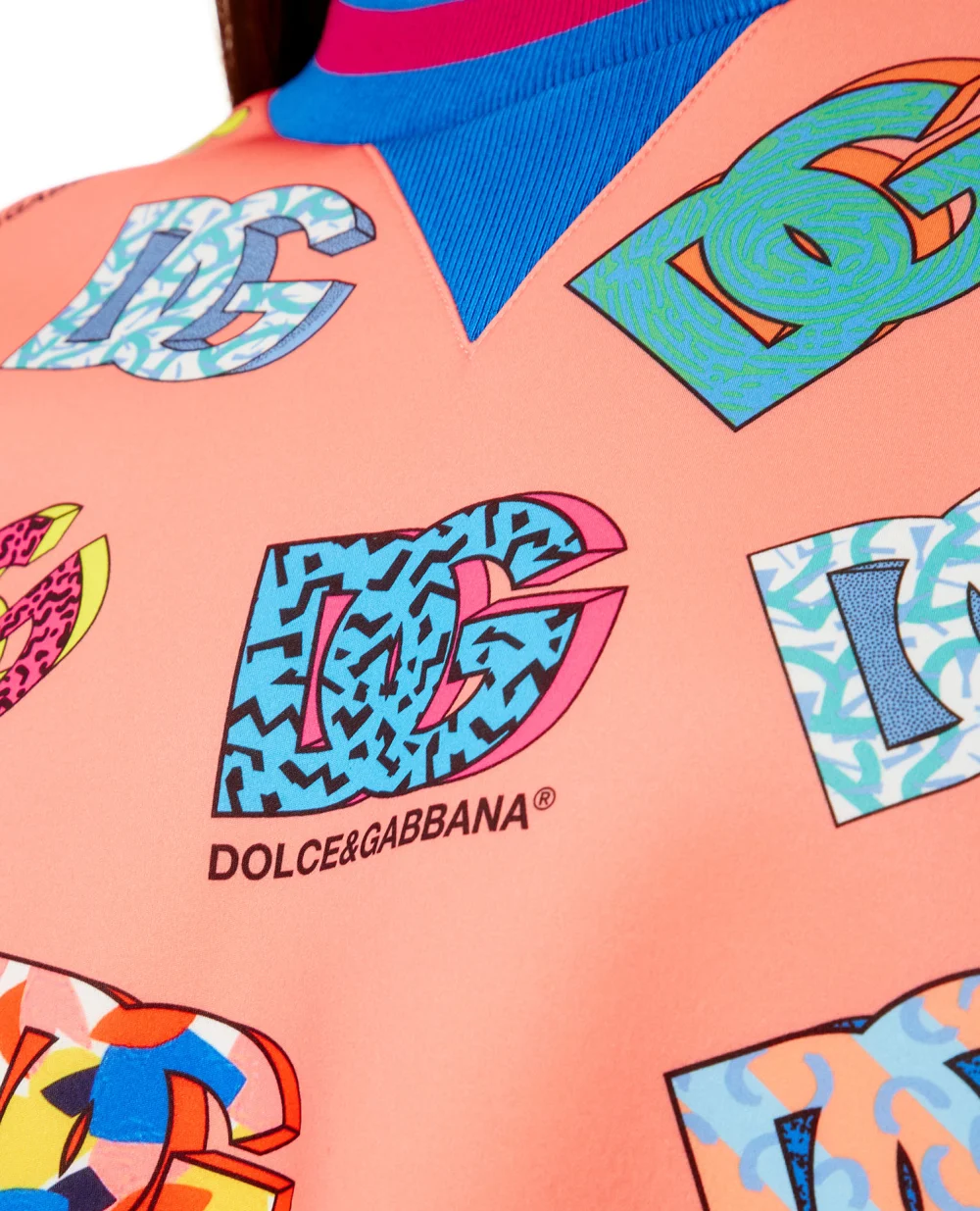 Свитшот Dolce&Gabbana F9M62T-HSM8P, розовый цвет • Купить в интернет-магазине Kameron