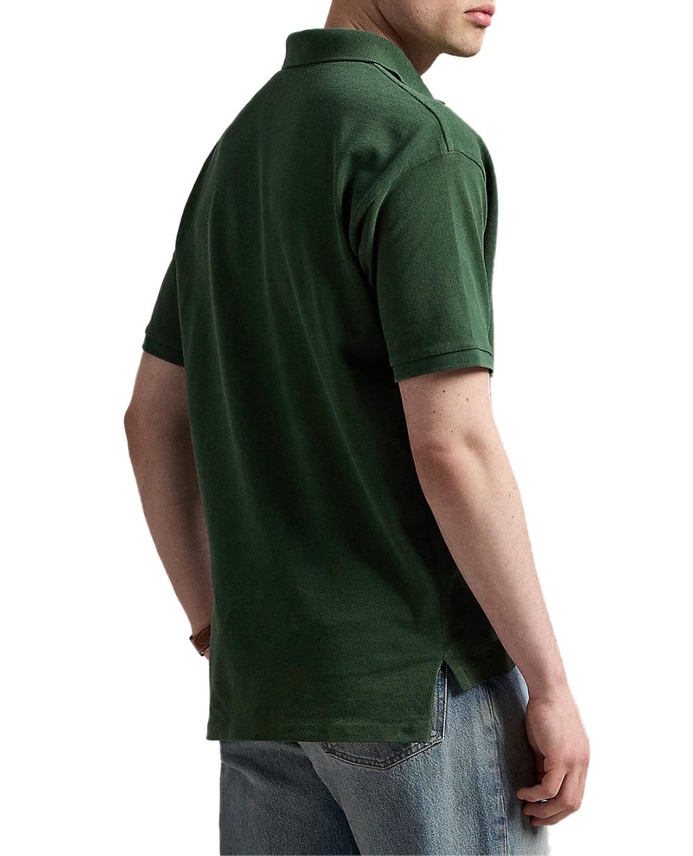 Поло Polo Ralph Lauren 710971835001, зеленый цвет • Купить в интернет-магазине Kameron