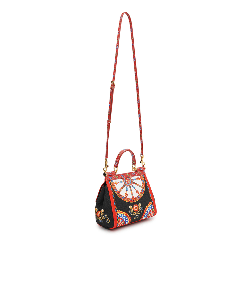 Сумка Sicily в принт Carretto Dolce&Gabbana BB6003-B0816, разноцветный цвет • Купить в интернет-магазине Kameron