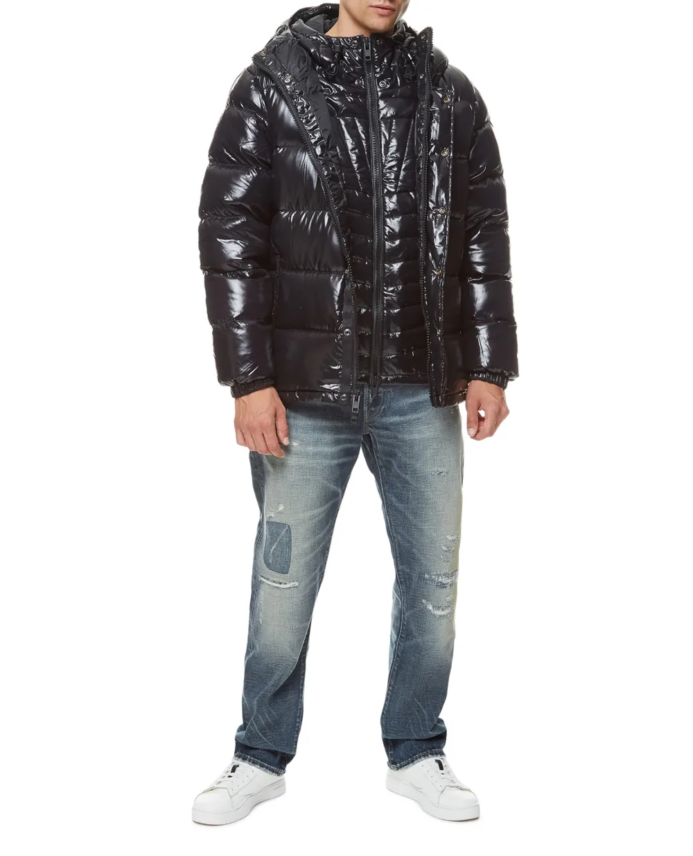 Пуховик Polo Ralph Lauren 710811909002, черный цвет • Купить в интернет-магазине Kameron