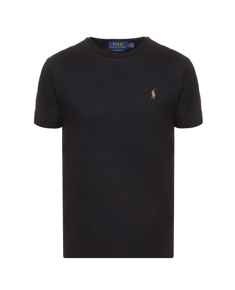 Футболка Polo Ralph Lauren 710740727001, черный цвет • Купить в интернет-магазине Kameron
