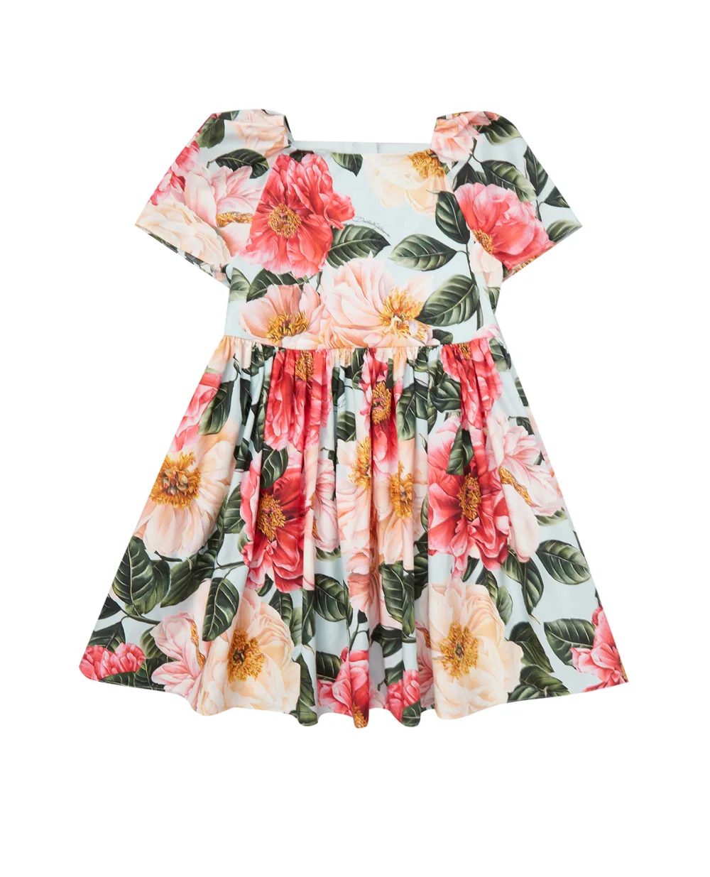 Платье Dolce&Gabbana Kids L51DQ6-HS5H5-B, разноцветный цвет • Купить в интернет-магазине Kameron