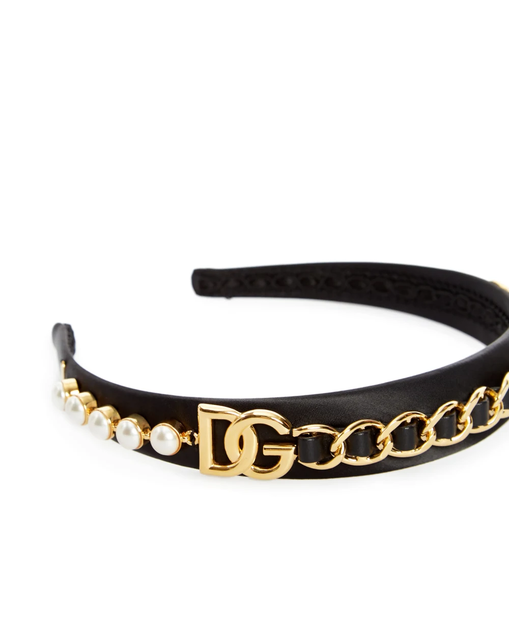 Обруч Dolce&Gabbana WHN6N3-W1111, черный цвет • Купить в интернет-магазине Kameron