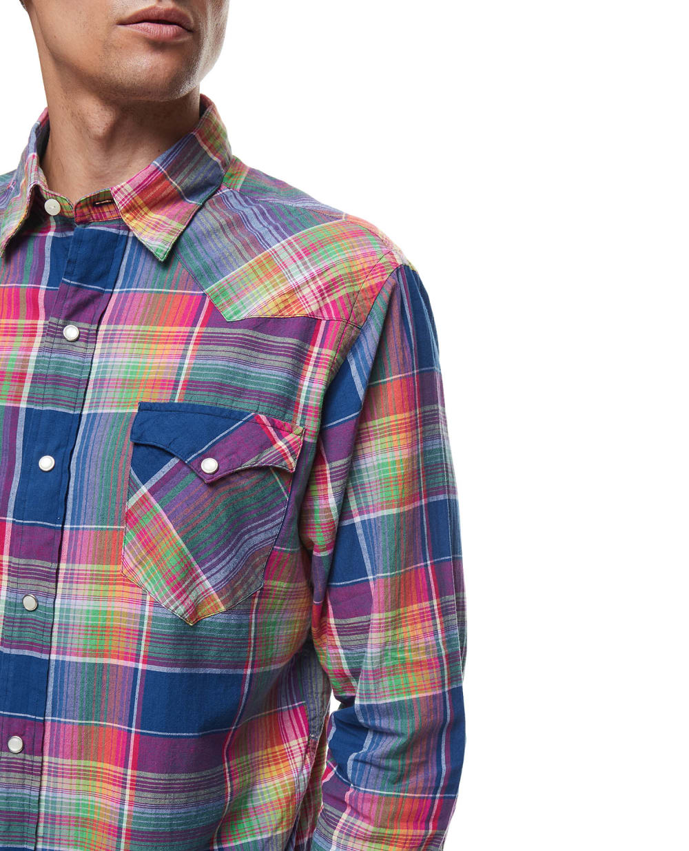 Рубашка Polo Ralph Lauren 710835520002, разноцветный цвет • Купить в интернет-магазине Kameron