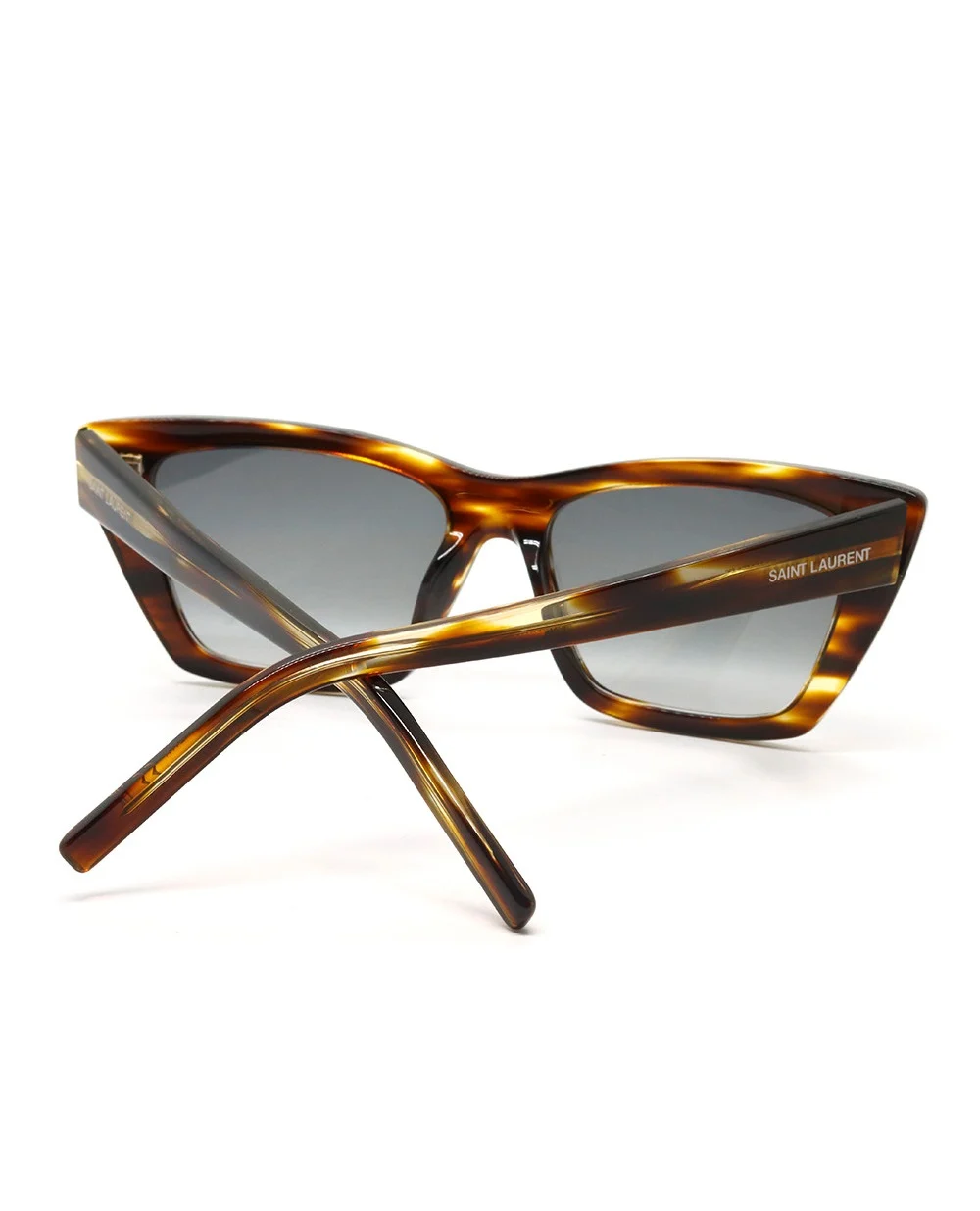 Солнцезащитные очки Saint Laurent SL 276 MICA-042, коричневый цвет • Купить в интернет-магазине Kameron