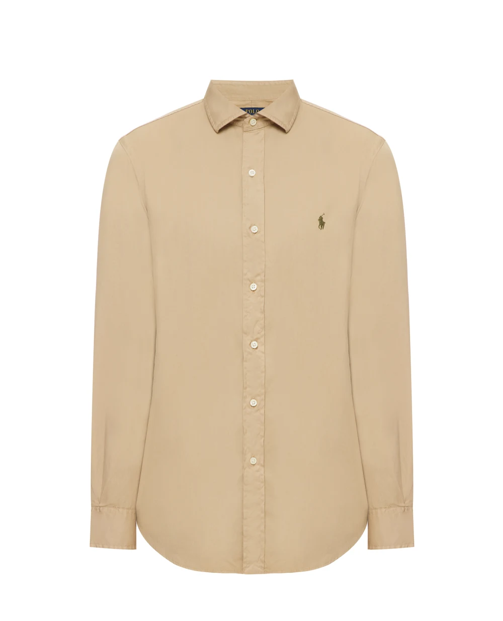 Рубашка Polo Ralph Lauren 710829423007, бежевый цвет • Купить в интернет-магазине Kameron