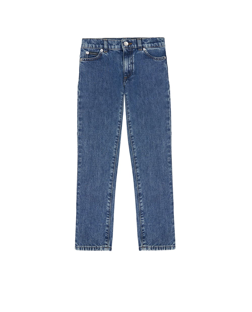 Детские джинсы Dolce&Gabbana Kids L42F59-LDC25-B, синий цвет • Купить в интернет-магазине Kameron