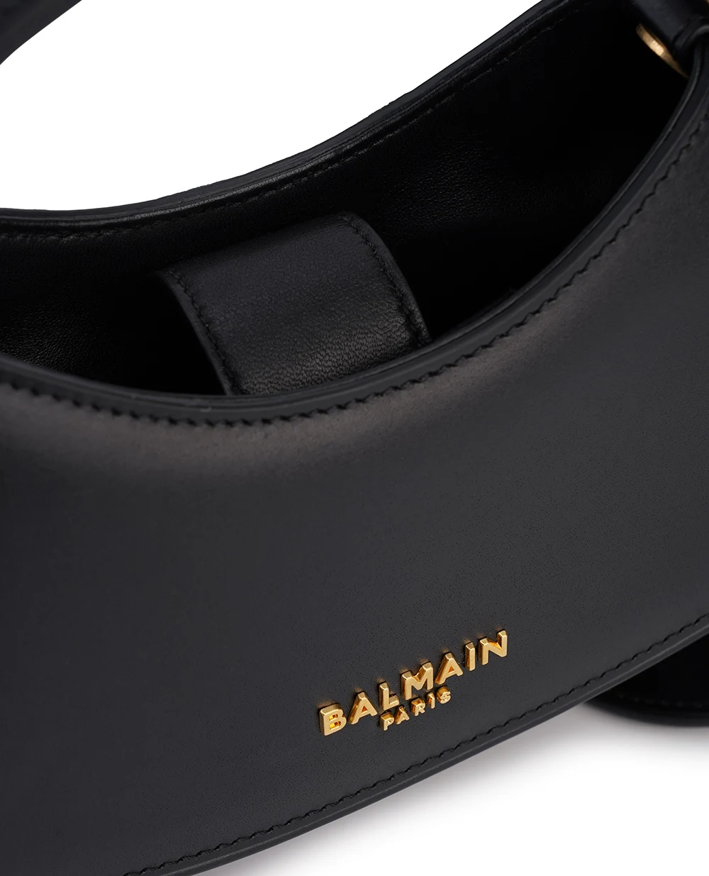 Кожаная сумка Jolie Madame Balmain DN0DA942LRHX, черный цвет • Купить в интернет-магазине Kameron