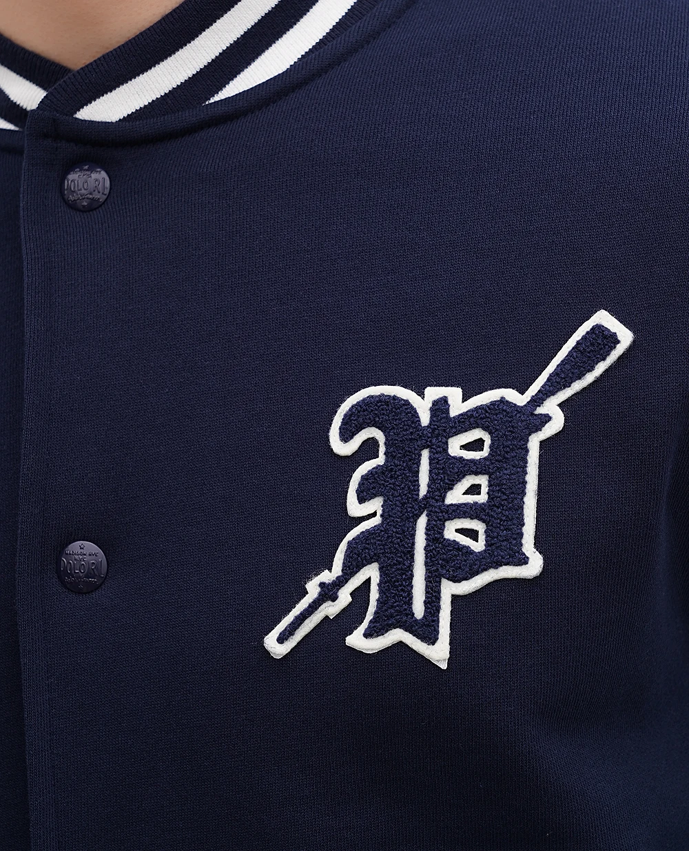 Бомбер Polo Ralph Lauren 710917913002, темно-синий цвет • Купить в интернет-магазине Kameron
