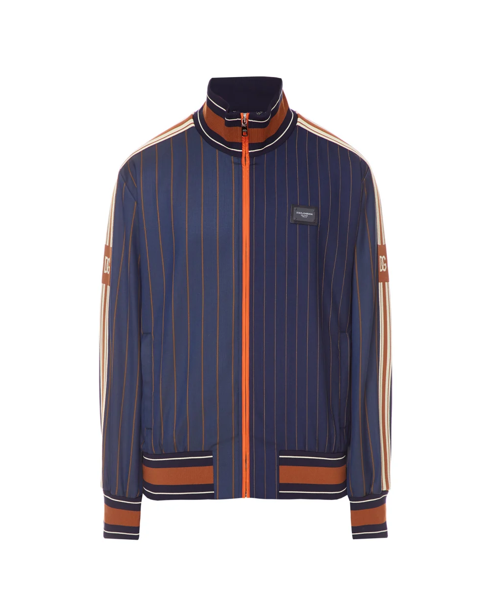 Шерстяная ветровка Dolce&Gabbana G9WY2T-GEZ17, синий цвет • Купить в интернет-магазине Kameron