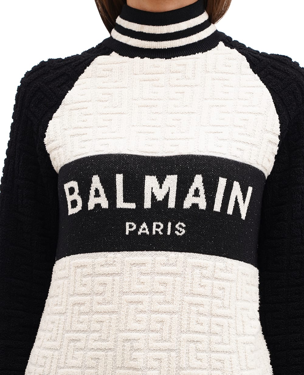 Свитер Balmain BF1KF001KE95, черный цвет • Купить в интернет-магазине Kameron