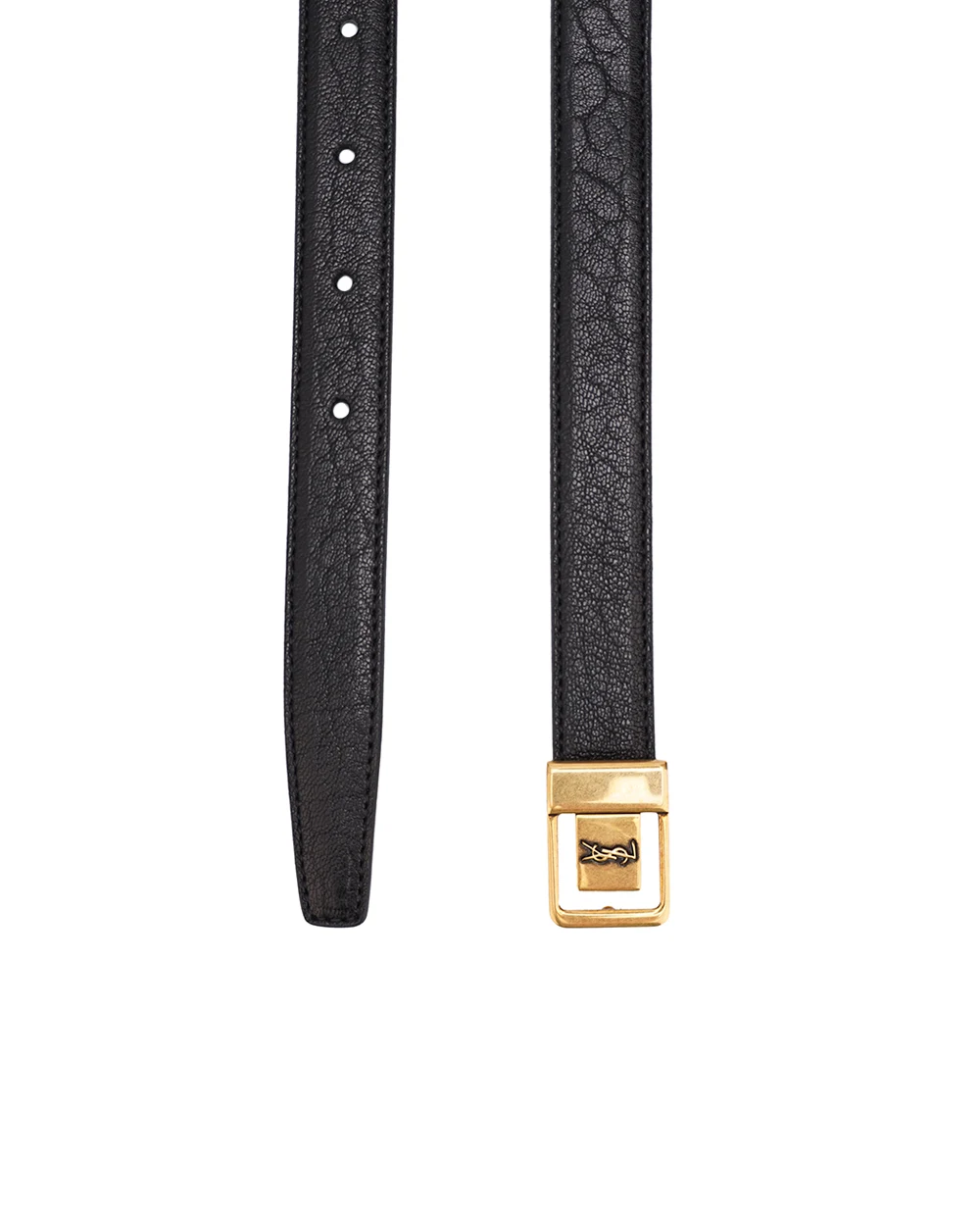 Ремень Saint Laurent 777966-AACYT, черный цвет • Купить в интернет-магазине Kameron