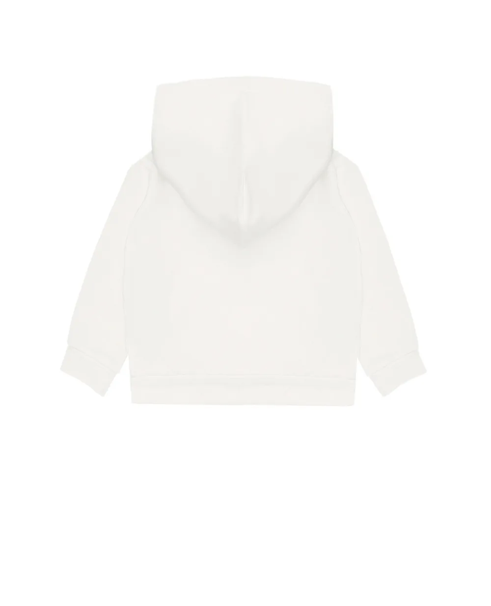 Худи Dolce&Gabbana Kids L4JWBM-G7BDI-B, белый цвет • Купить в интернет-магазине Kameron