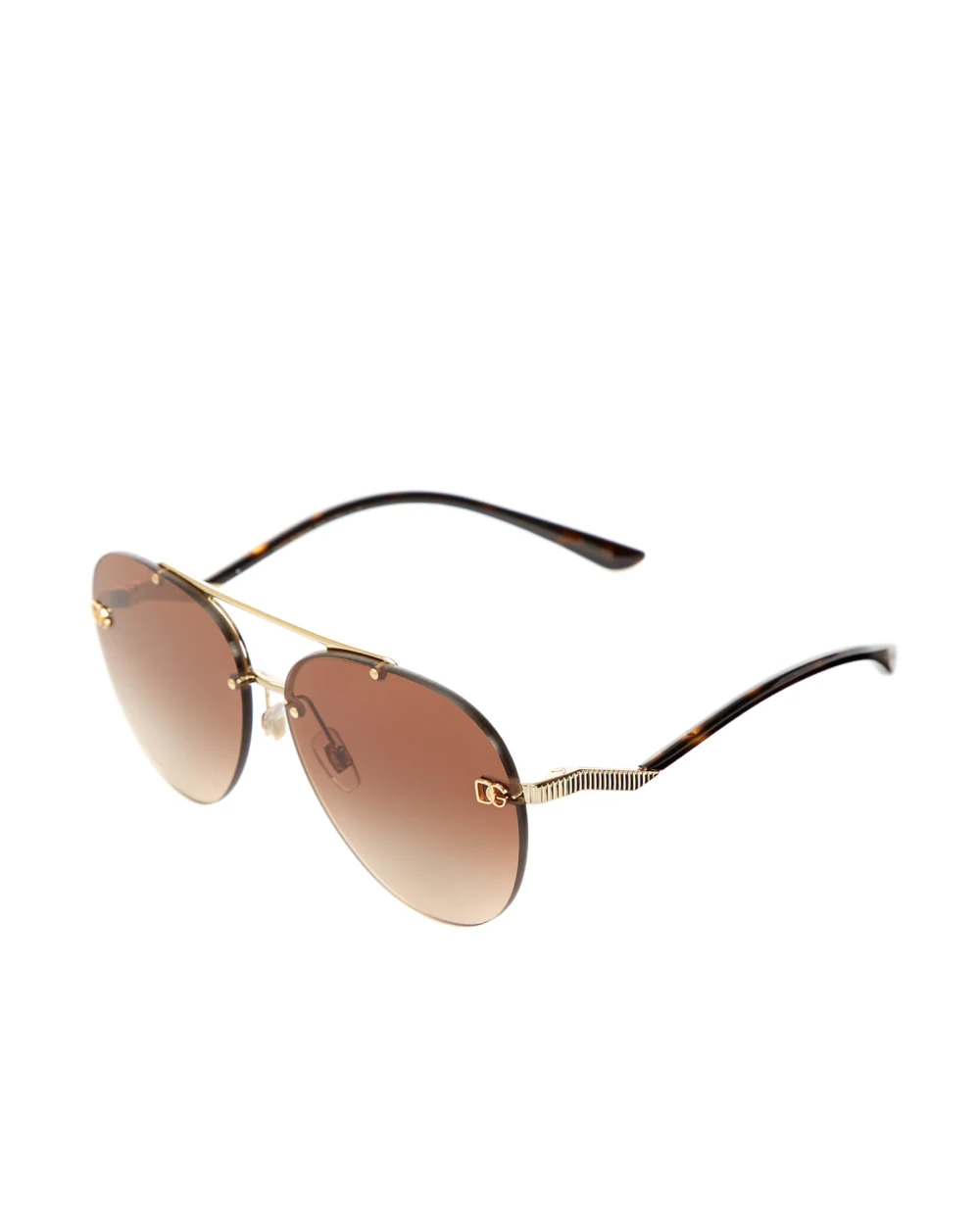Солнцезащитные очки Dolce&Gabbana 227202/1361, коричневый цвет • Купить в интернет-магазине Kameron