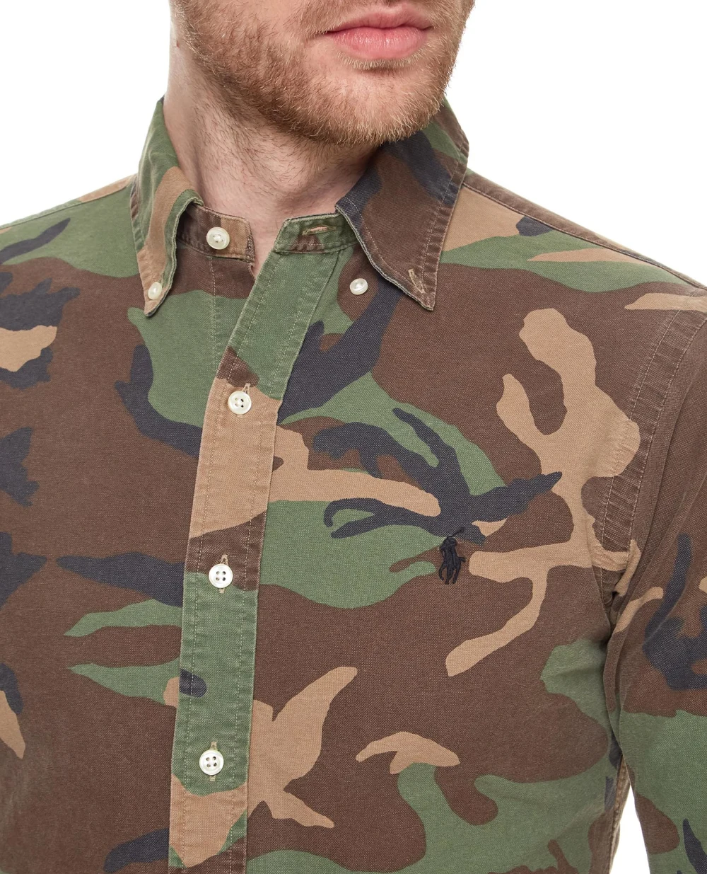 Рубашка Polo Ralph Lauren 710723607013, разноцветный цвет • Купить в интернет-магазине Kameron